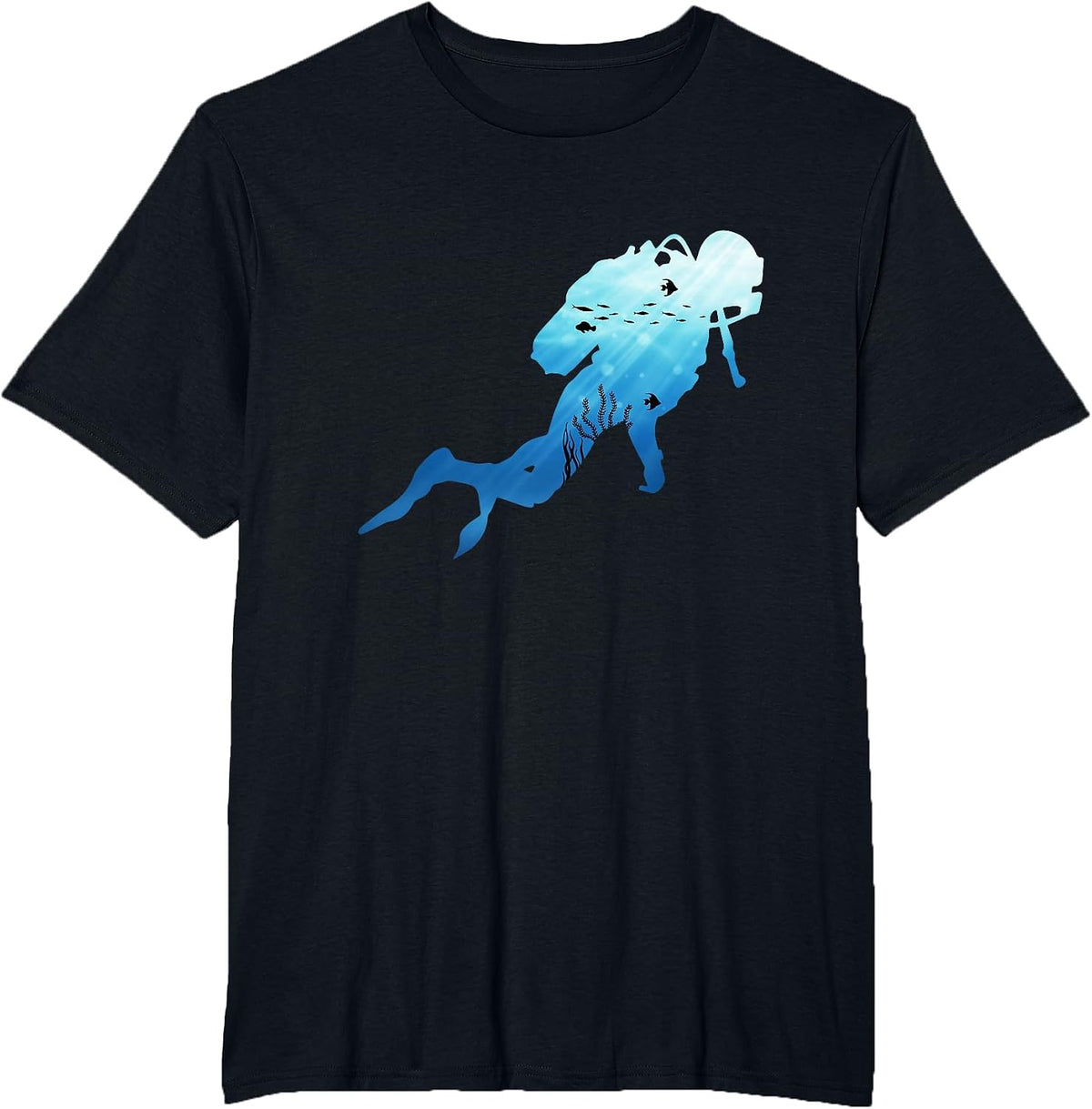 Scuba Diving - Underwater Ocean Lover Scuba Diver Trainer T-Shirt - Black