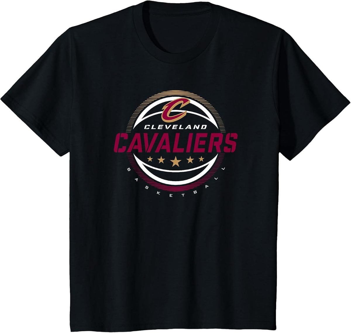 NBA Cleveland Cavaliers The Rock T-Shirt - Black