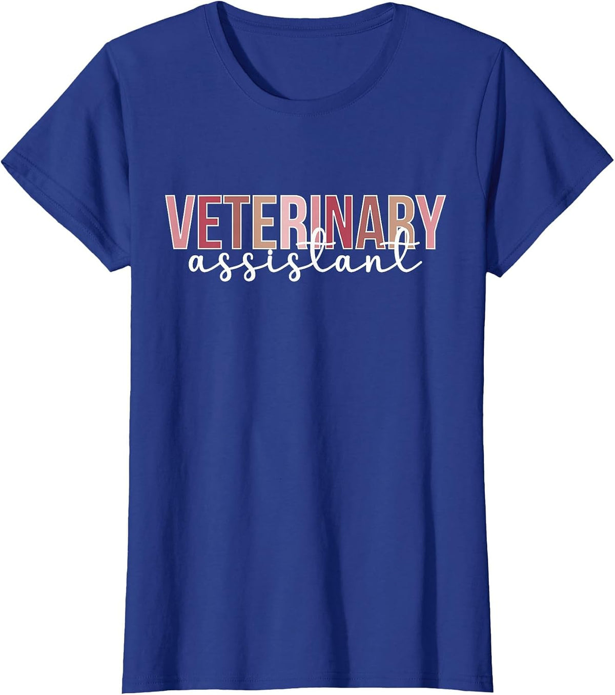 Veterinary Assistant Cute Vet Assistant T-Shirt - Royal Blue