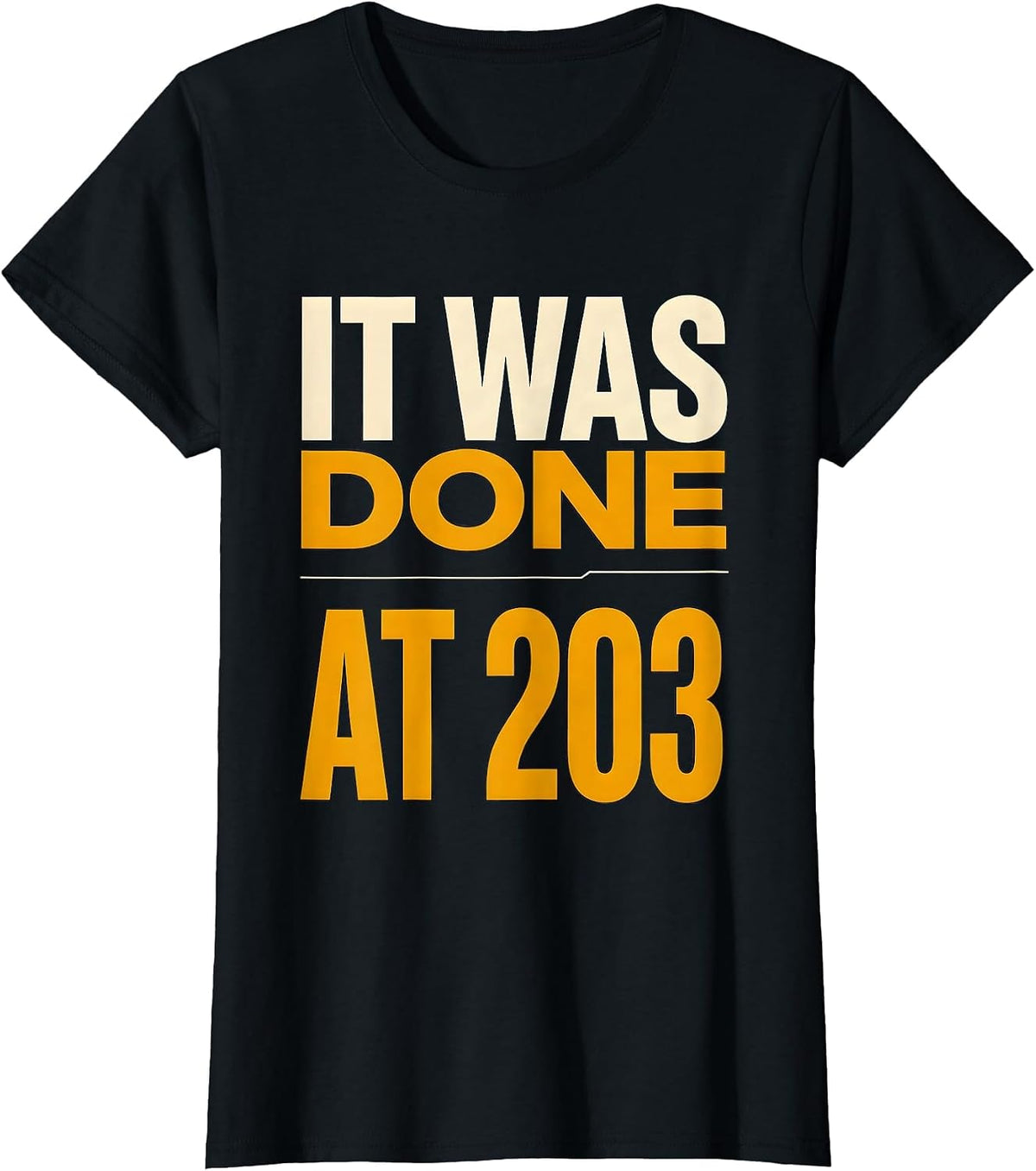 Women's It Was Done At 203 Funny BBQ Grill Grilling Dad Pulled Pork T-Shirt - Black