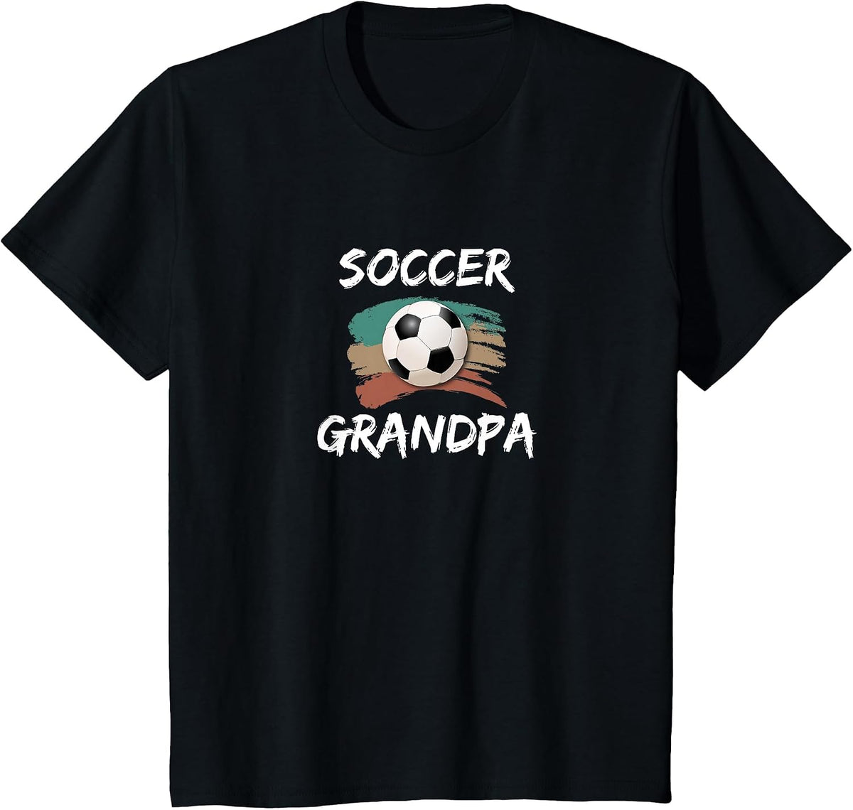 Soccer Grandpa - T-Shirt - Black