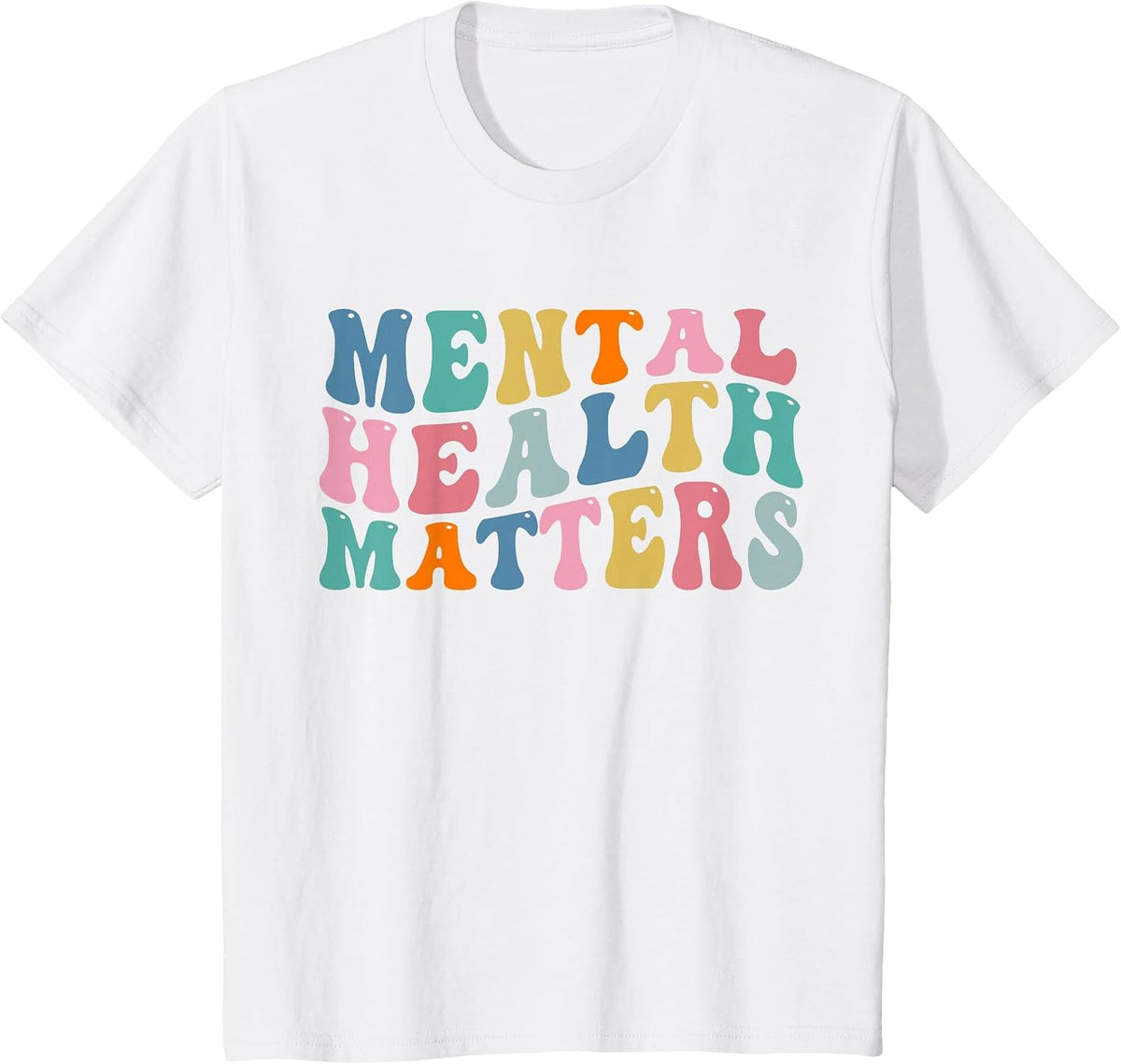 Mental Health Awareness Mental Health Matters T-Shirt - White