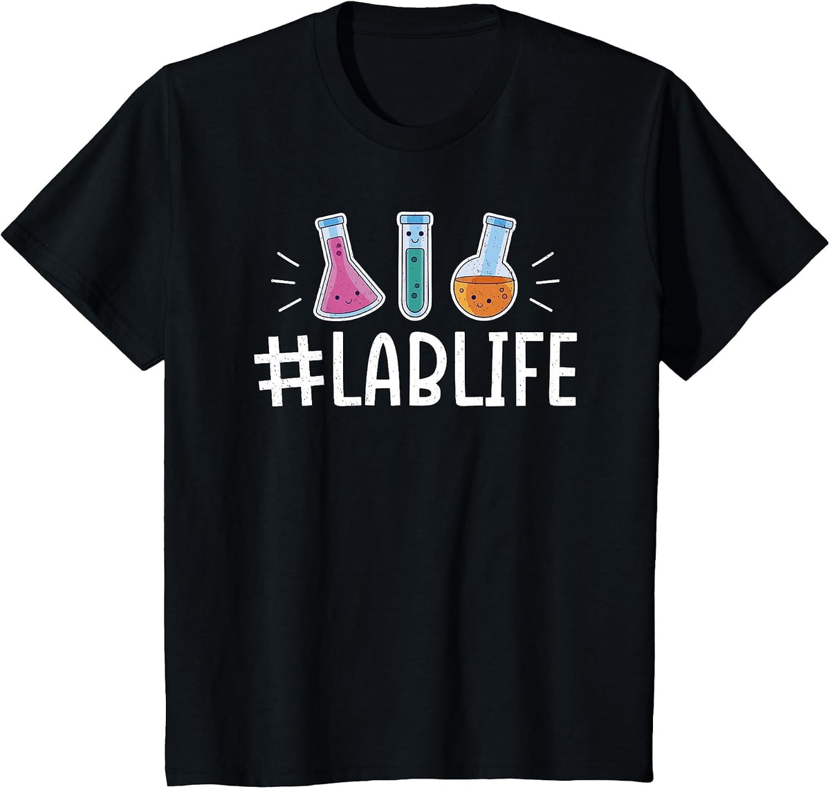 Laboratory Technician #LabLife Lab Scientist Chemist T-Shirt - Black