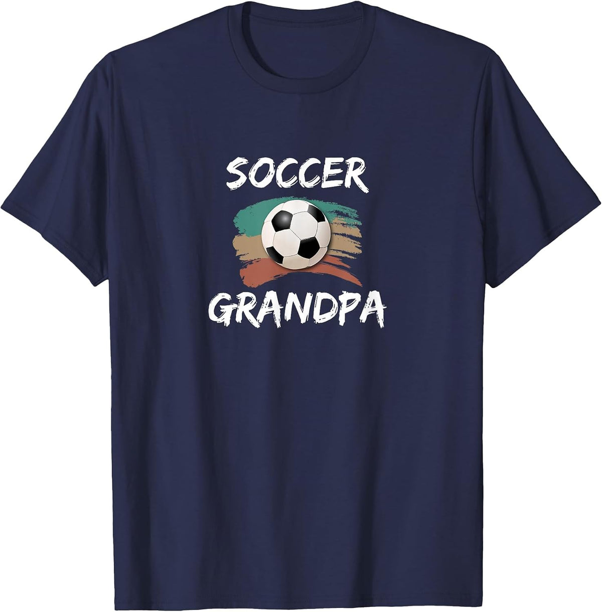 Soccer Grandpa - T-Shirt - Navy Blue