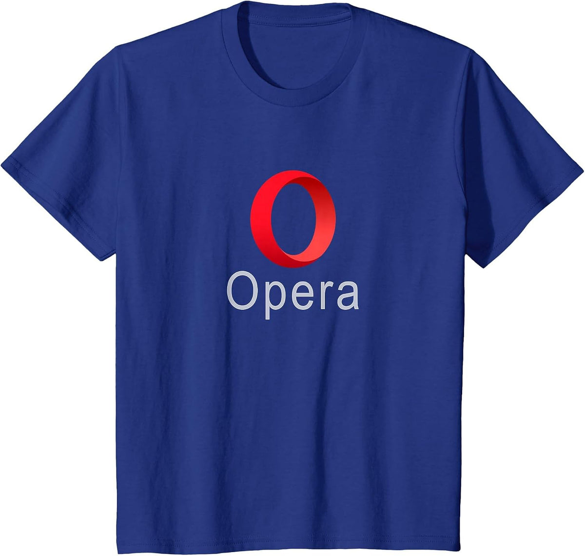 Opera Browser Logo Fast Security Web Tee T-Shirt T-Shirt - Royal Blue