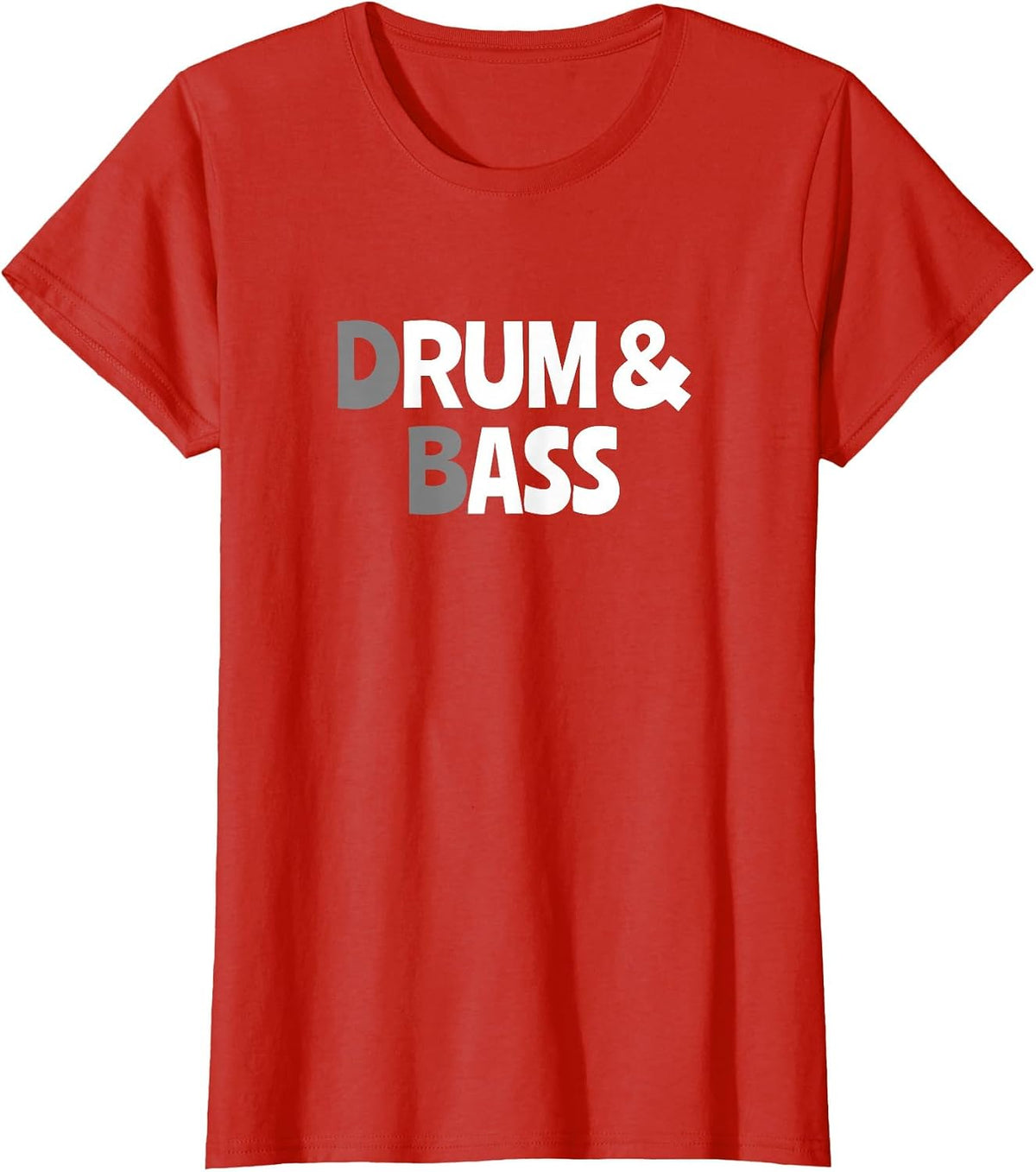 Drum & Bass Rum & Ass T-Shirt - Red