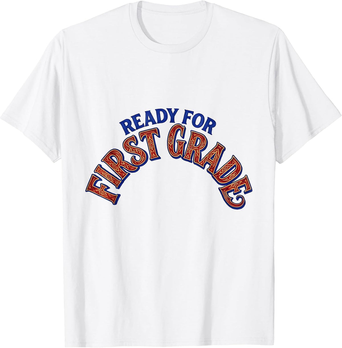 Men's Ready For First Grade Wholesome Back To School Girl Teacher T-Shirt - White