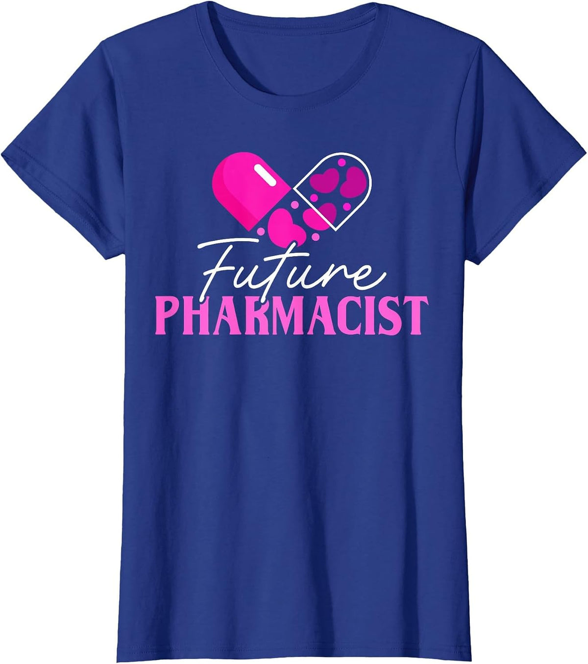 Future Pharmacist Pharmacy Student T-Shirt - Royal Blue