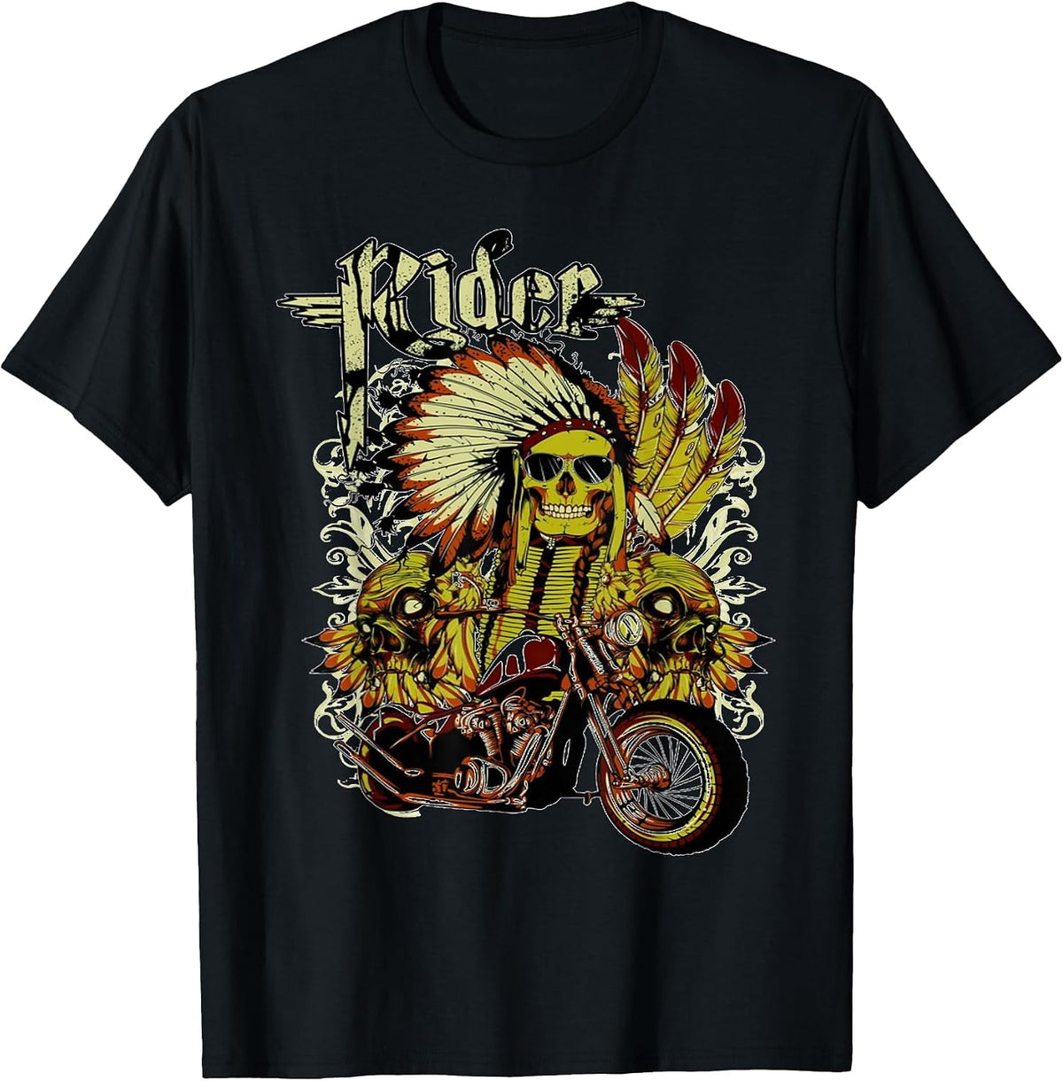 Rider Tee T-Shirt - Black