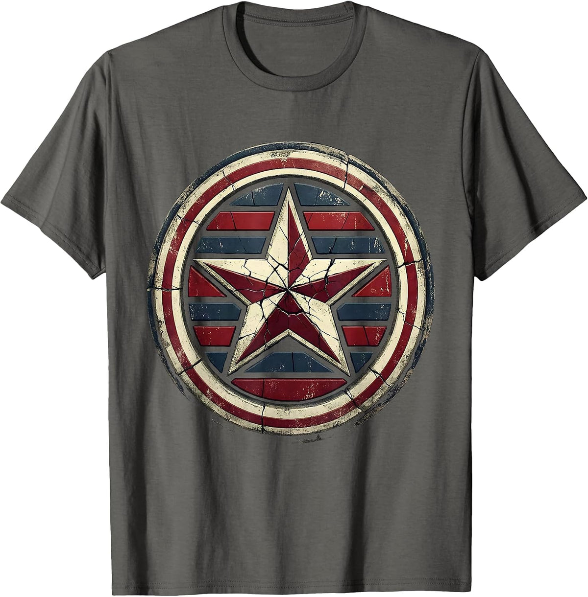 Men's Welder Hardhat Metal Sparks Graphic T-Shirt - Asphalt Grey