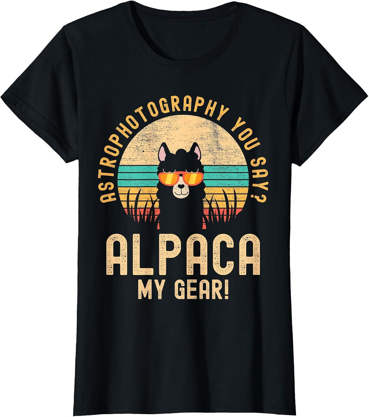 Astronomical Imaging Astro Photography Astrophotography T-Shirt - Black