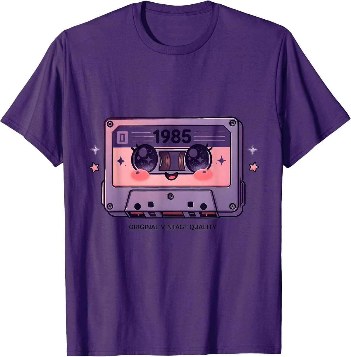 Original Vintage Quality 1985 Classic Retro Design T-Shirt - Purple