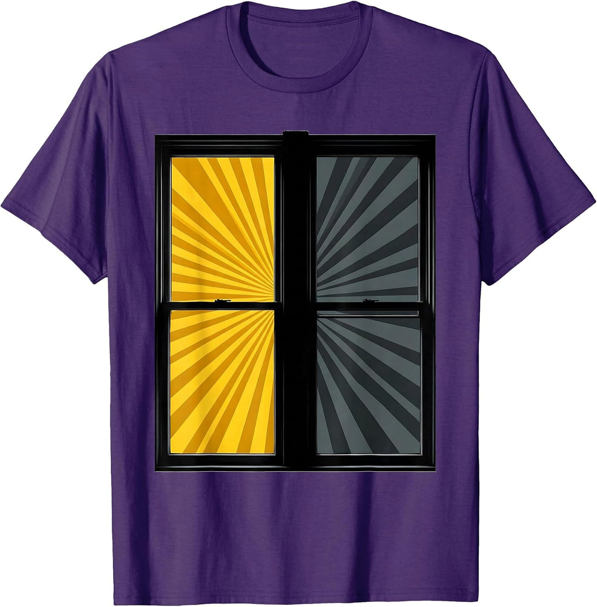 Men's Sunshine Shadow Realtor Humor Gift T-Shirt - Purple