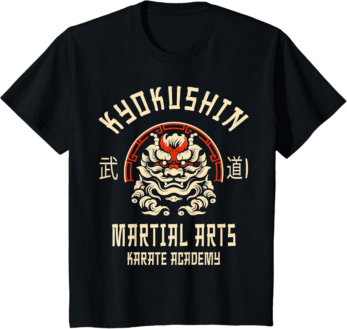 Kyokushin Karate Japanese Martial Arts T-Shirt - Black