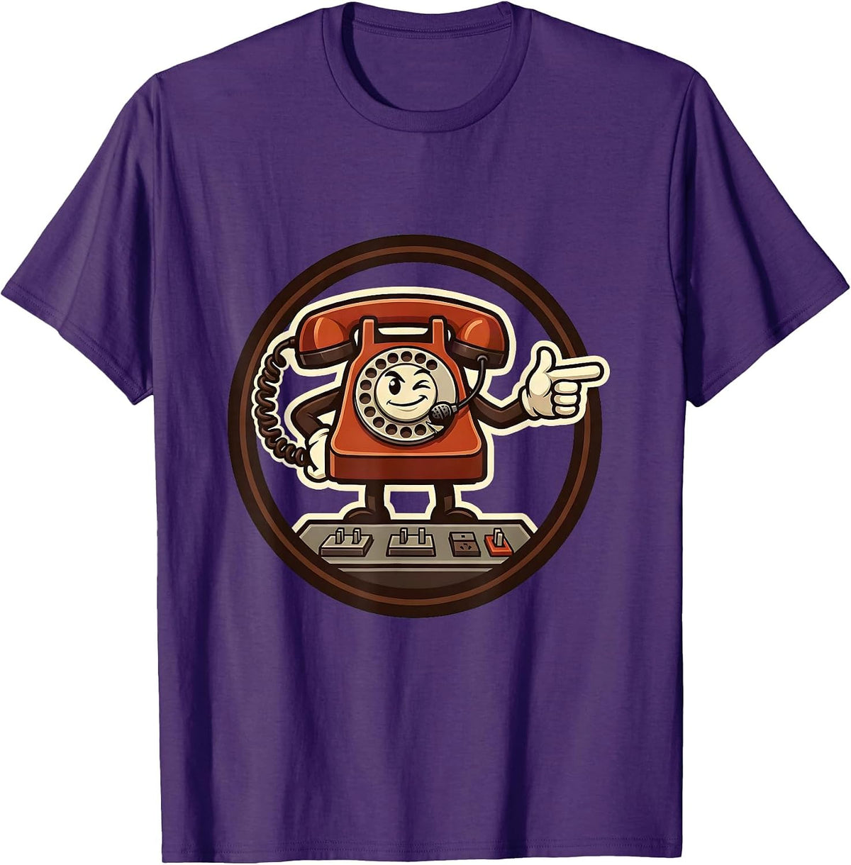 Men's I Can't But I Know A Guy Switchboard Operator T-Shirt - Purple