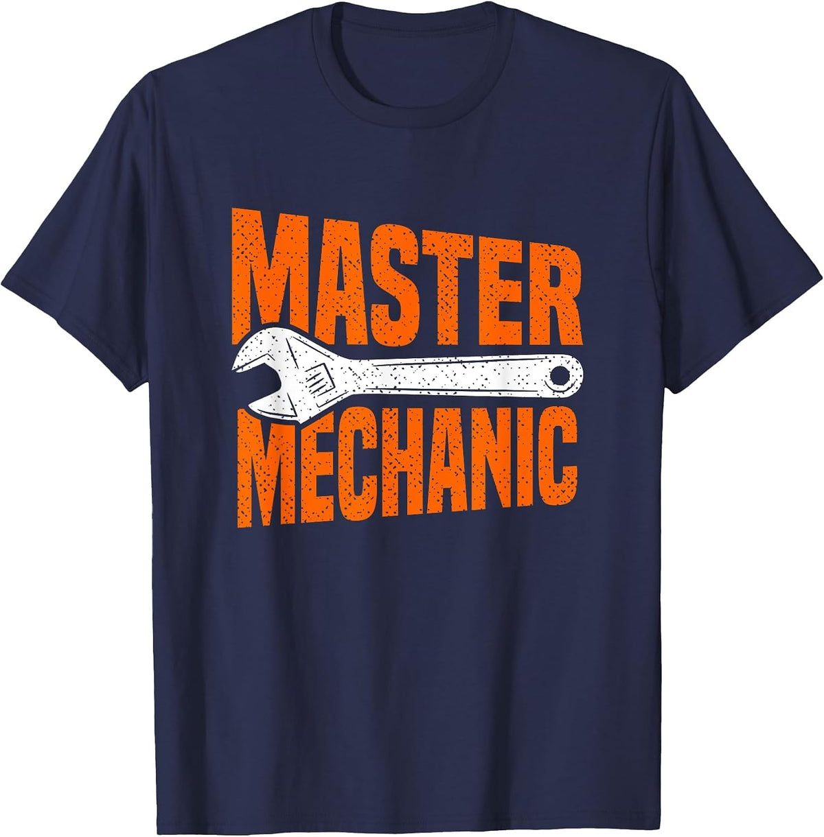 Master Mechanic Auto Repairman Car Mechanic T-Shirt - Navy Blue