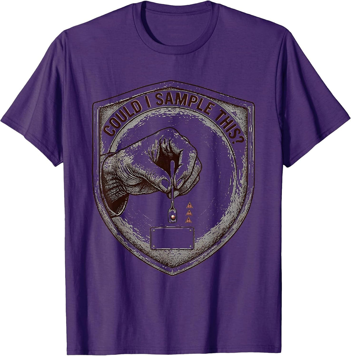 Men's Could I Sample This Funny Periodic Table Chemistry Teacher T-Shirt - Purple