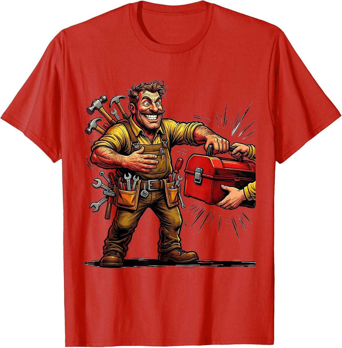 Men's Son In Law Favorite Child Funny Gift T-Shirt - Red