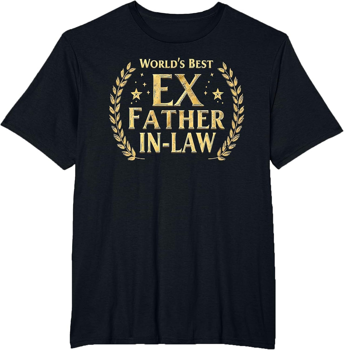 World's Best Ex Father-in-Law T-Shirt - Black