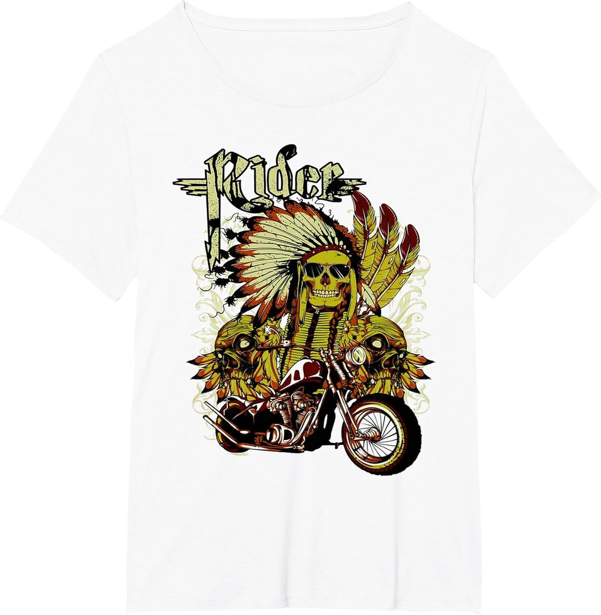 Rider Tee T-Shirt - White