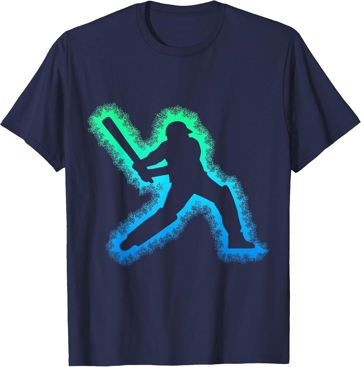 Cricket Boys Kids Men Youth T-Shirt - Navy Blue