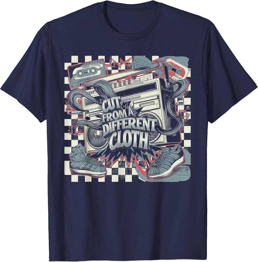 Hip Hop T-Shirt - Navy Blue