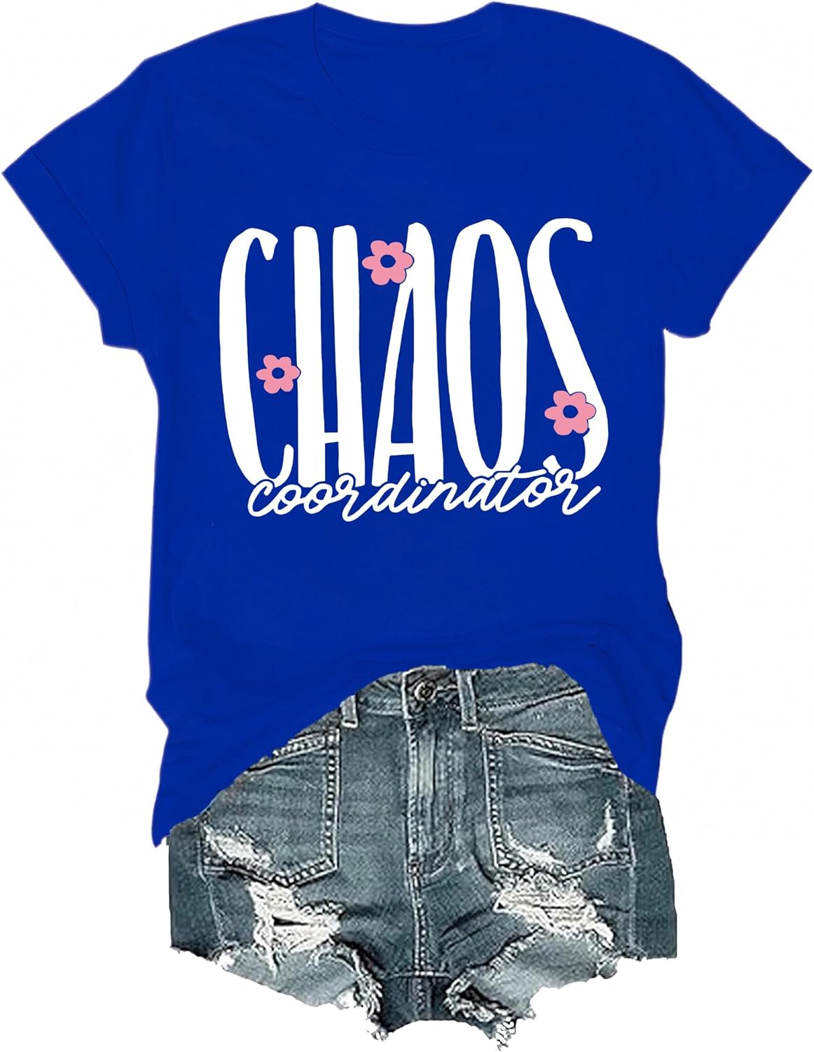 Chaos Coordinator T-Shirt, Chaos Coordinator Shirt for Women Men - Crewneck Royal Blue