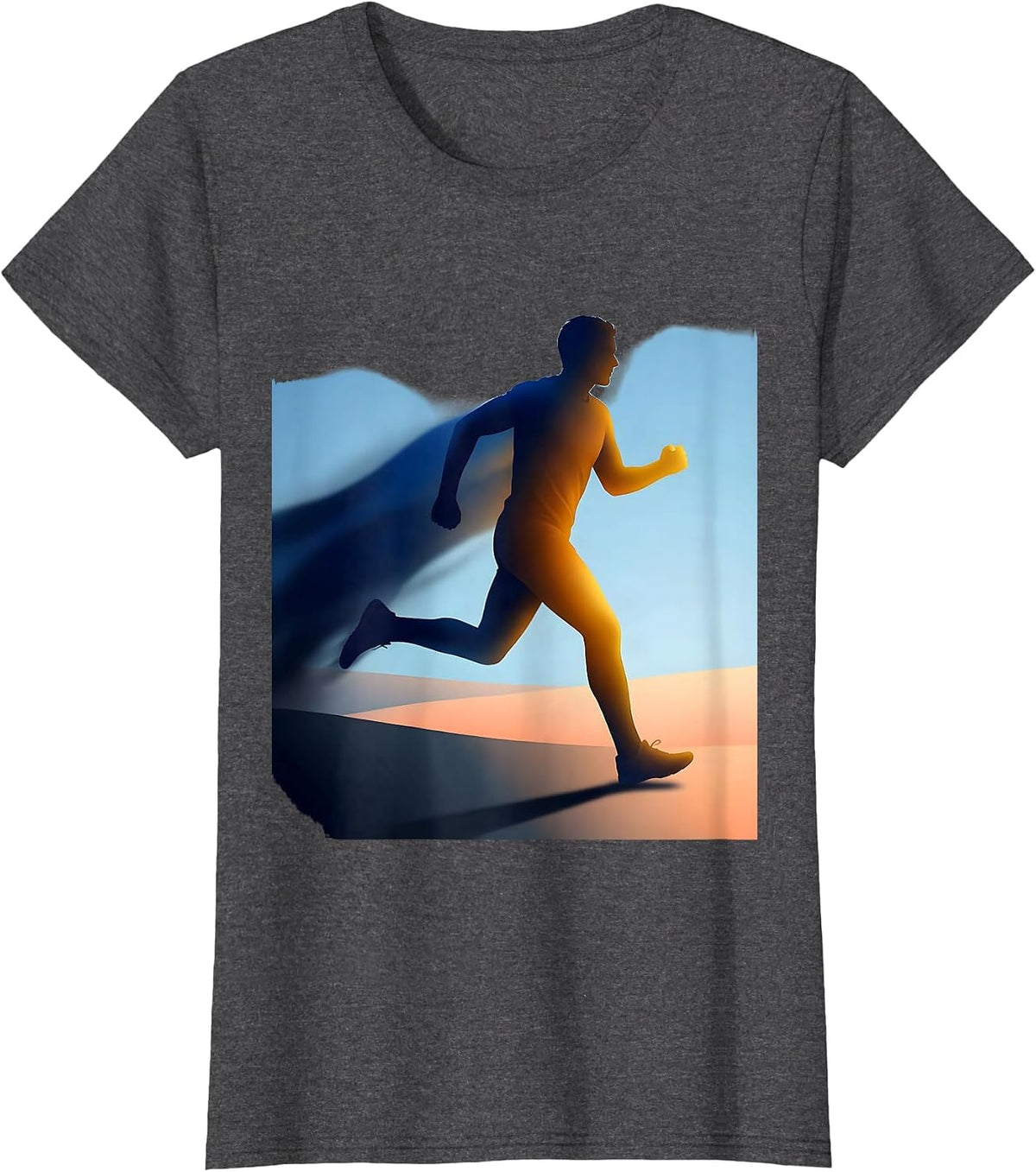 Women's Stepping Into the Light Suicide Prevention Design T-Shirt - Dark Heather Grey