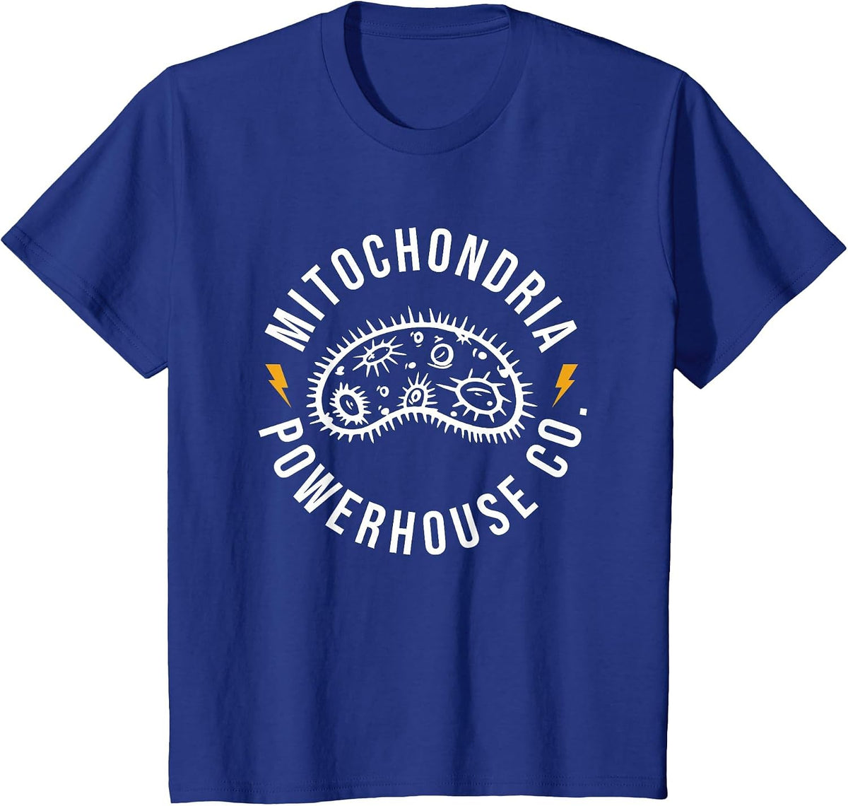 Mitochondria Powerhouse Co. T-Shirt - Royal Blue
