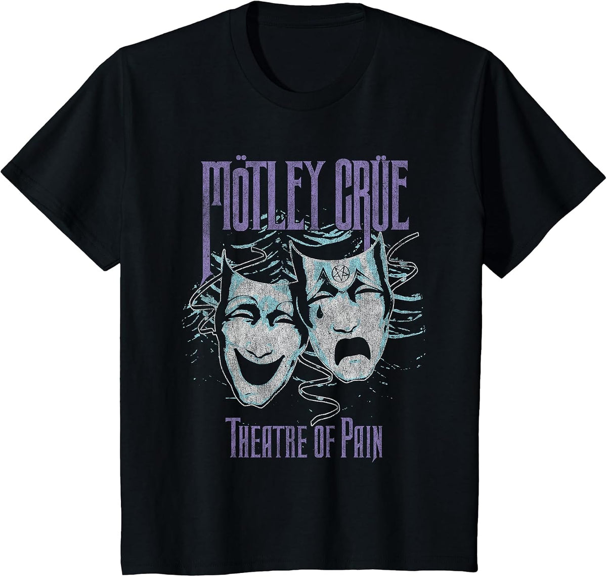 Mötley Crüe Theatre Char T-Shirt - Black