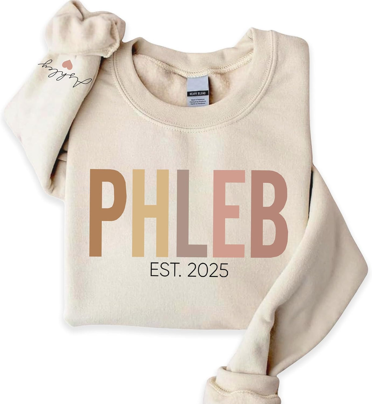 Personalized PHLEB Sweatshirt, Custom Phlebotomist Shirt, Blood Draw Technician Gift, Gift for Healthcare Worker - Phleb