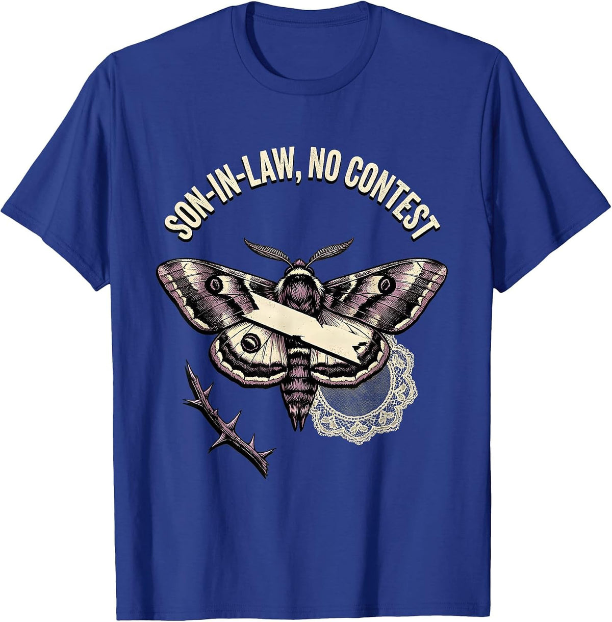 My Son In Law Is My Favorite Child Funny Design T-Shirt - Royal Blue