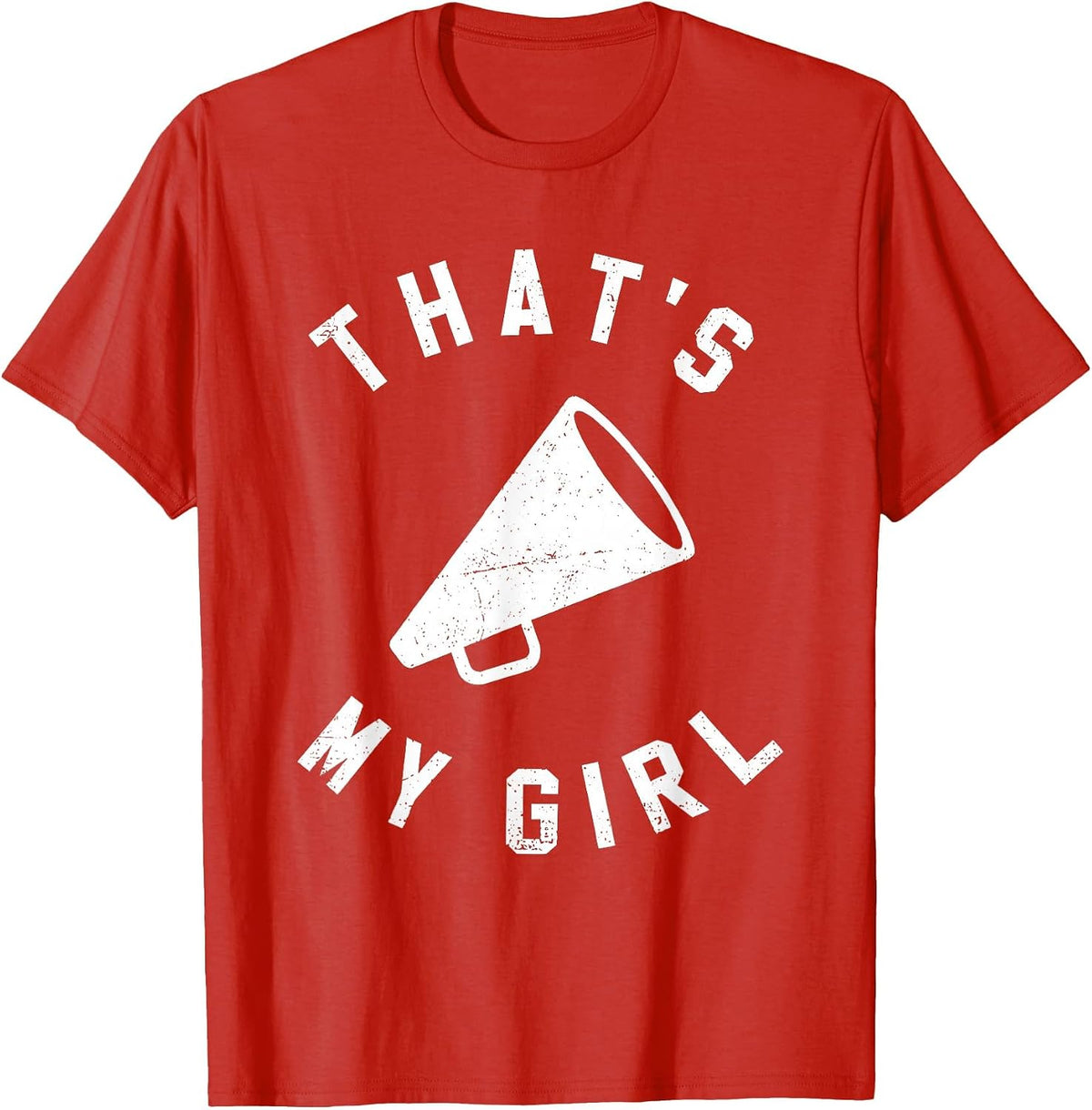 That's My Girl Cheerleading T-Shirt - Red