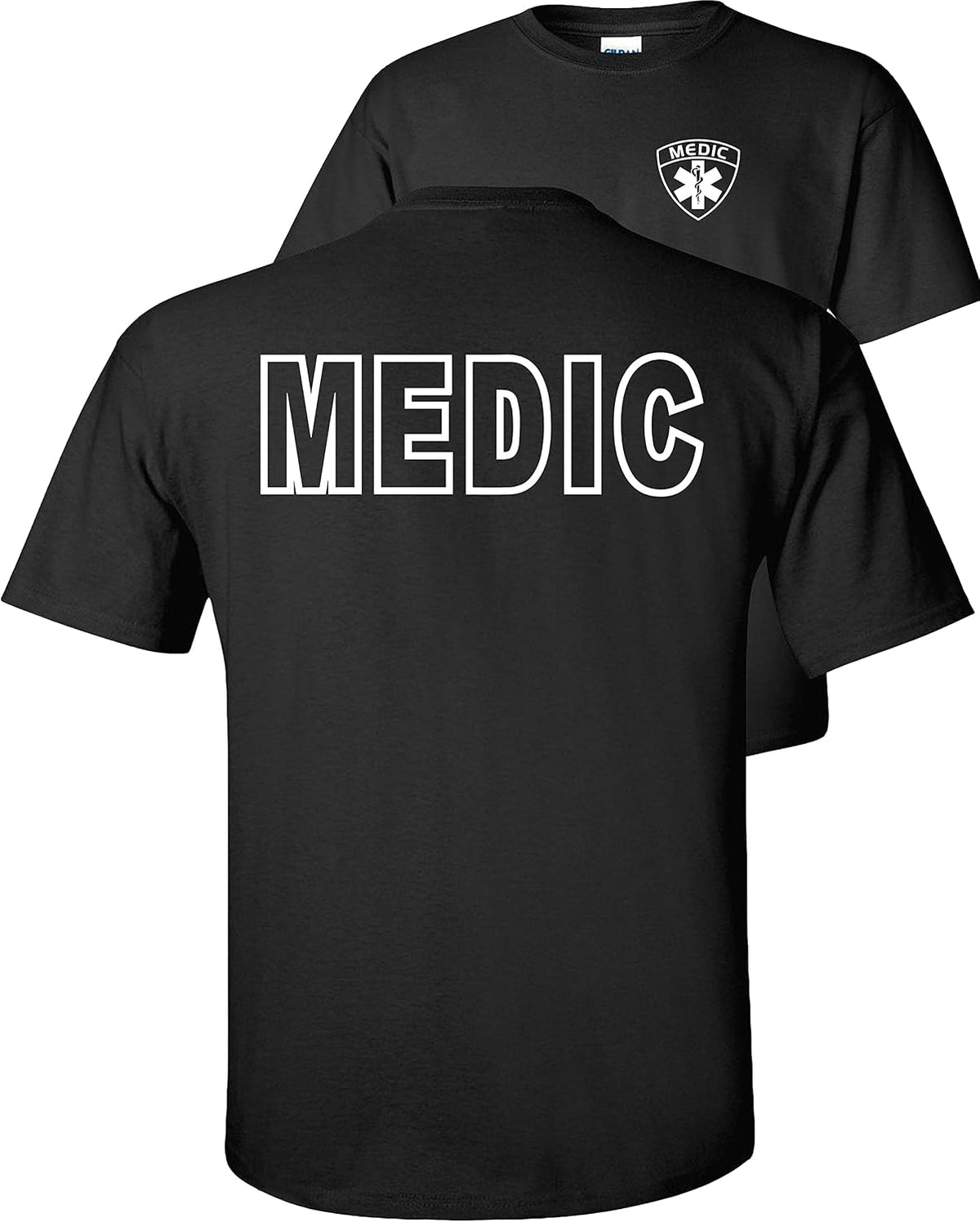 FAIR GAME Medic T-Shirt - Black-white Design