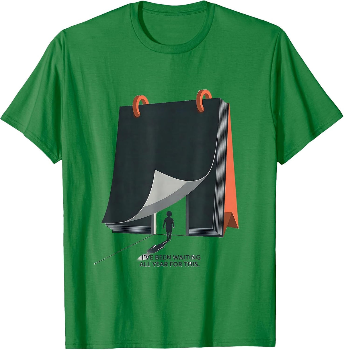 Men's I've Been Waiting All Year For This Teacher Back To School T-Shirt - Kelly Green