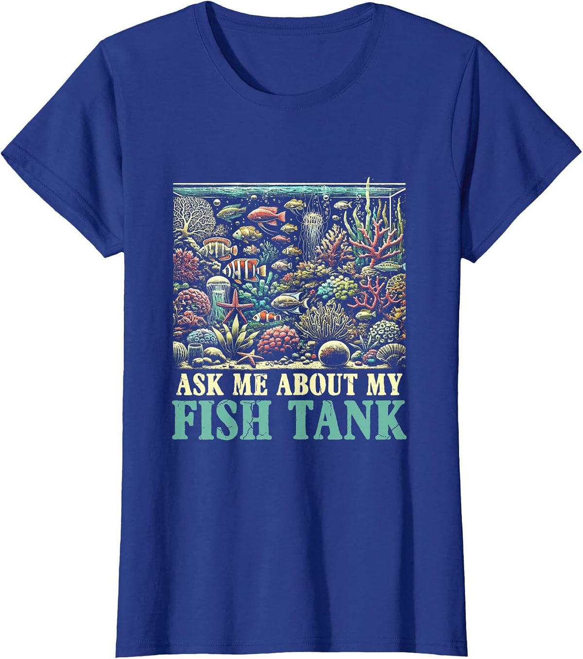 Aquarist T-Shirt - Royal Blue