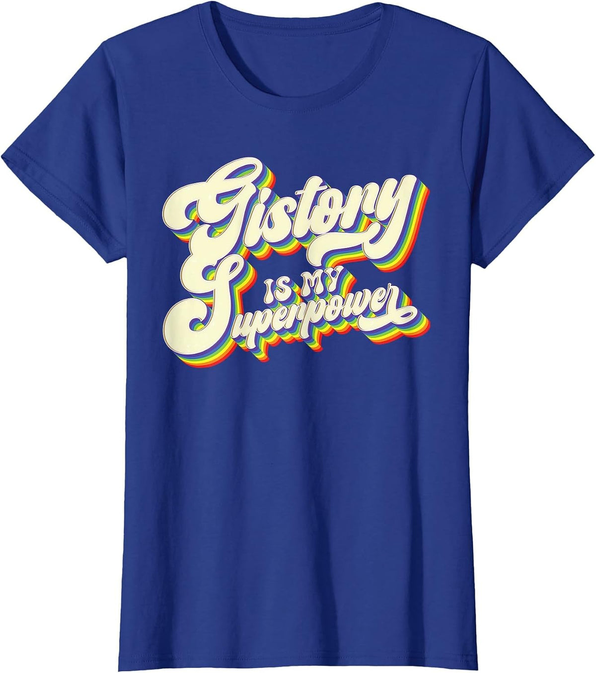 History Teacher T-Shirt - Royal Blue