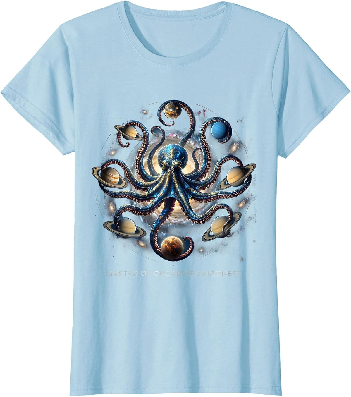 Women's Chaos Coordinator Master of Organized Madness T-Shirt - Baby Blue