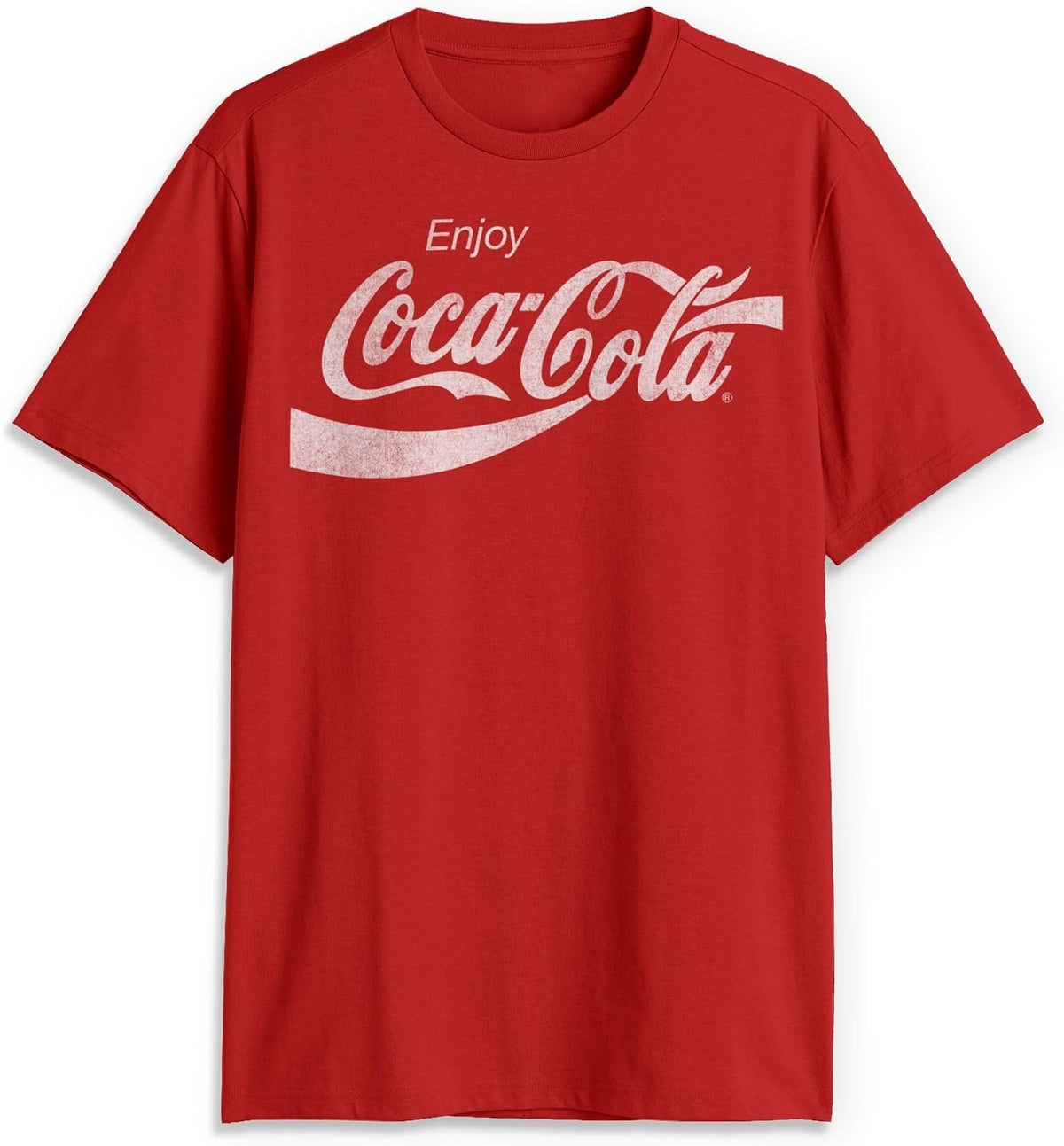 Coca-Cola Men's Eighties Coke Short Sleeve T-Shirt - Red