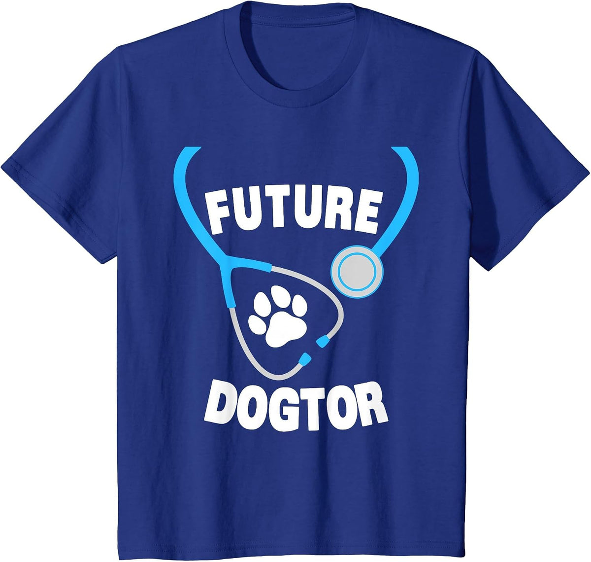 Funny Future Veterinarian Design for Men Women Vet Assistant T-Shirt - Royal Blue