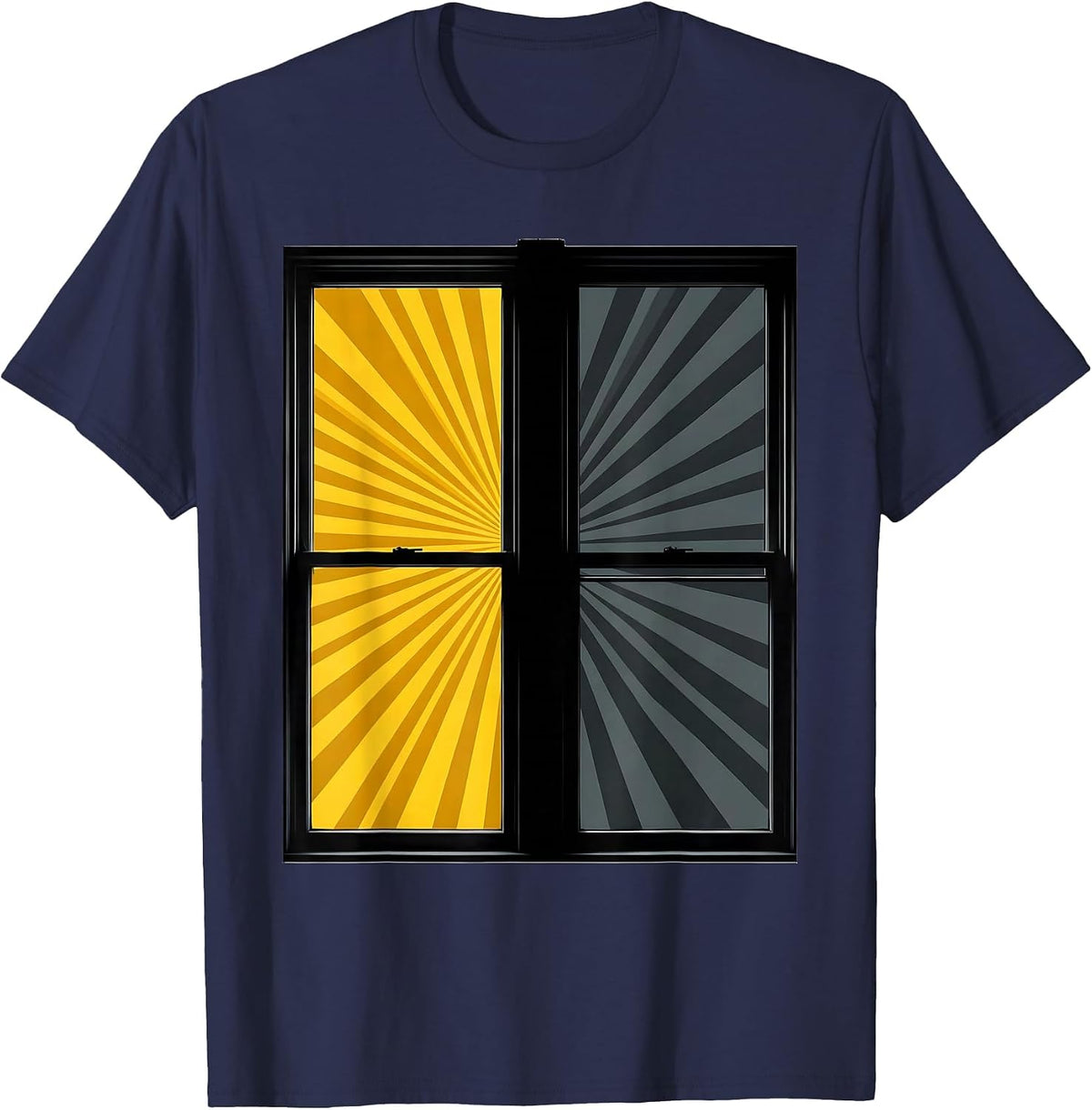 Men's Sunshine Shadow Realtor Humor Gift T-Shirt - Navy Blue