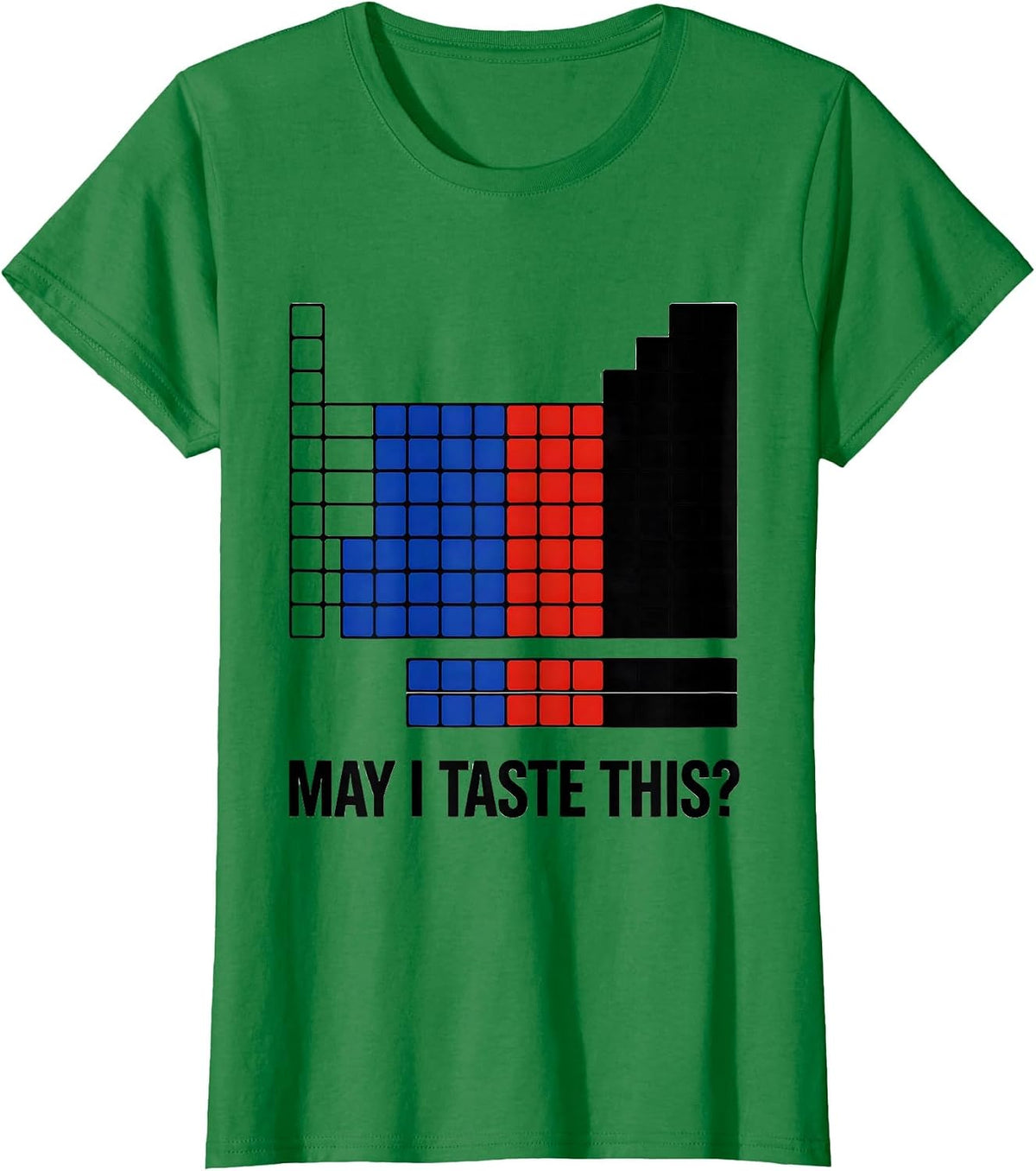 May I Taste This Funny Periodic Table Chemistry Teacher Gift T-Shirt - Kelly Green
