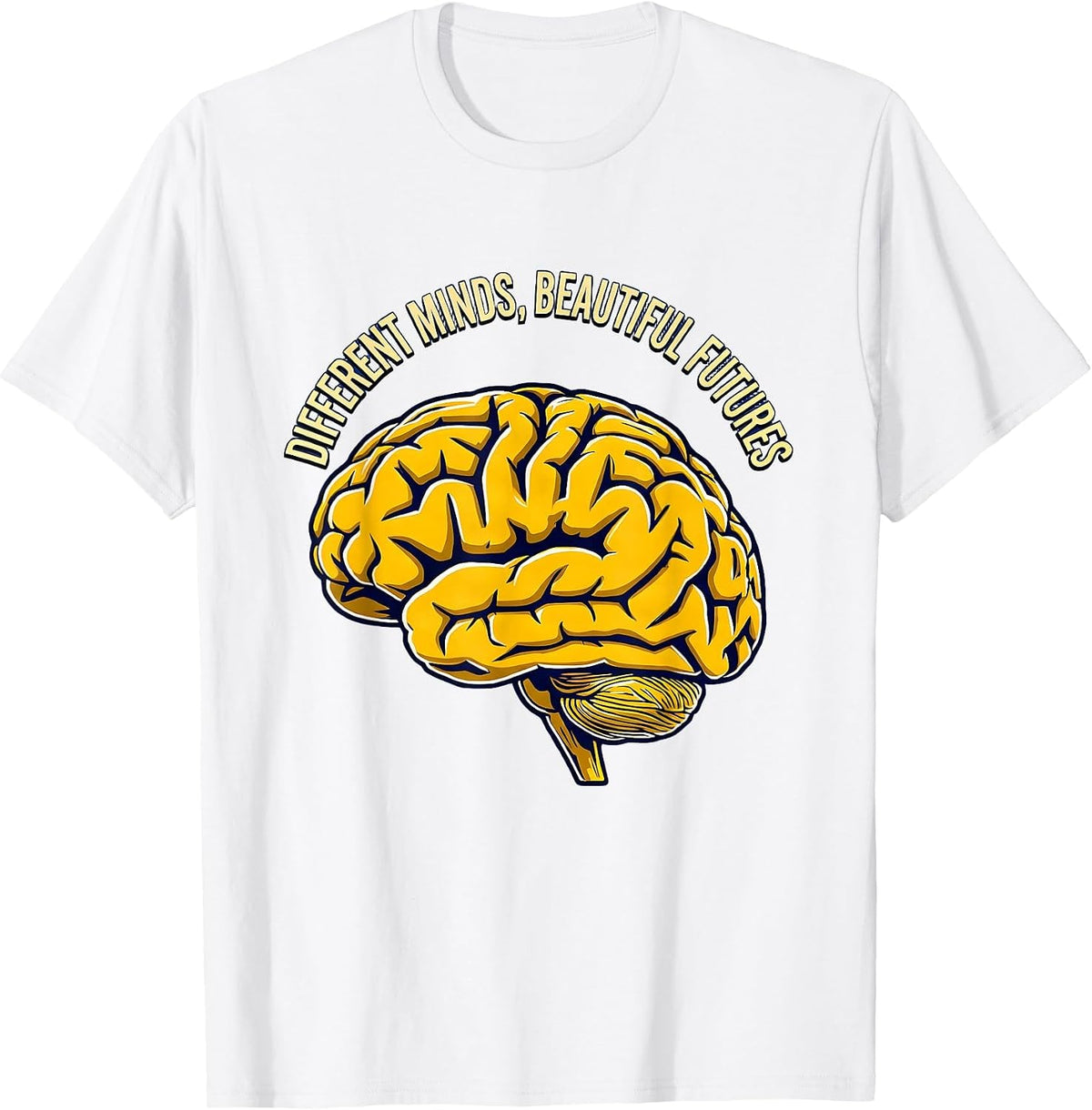 Men's Different Minds Beautiful Futures Sped Teacher T-Shirt - White