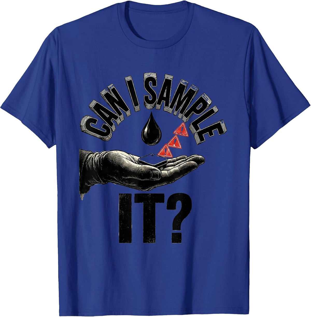 Can I Sample It Funny Periodic Table Chemistry Teacher T-Shirt - Royal Blue