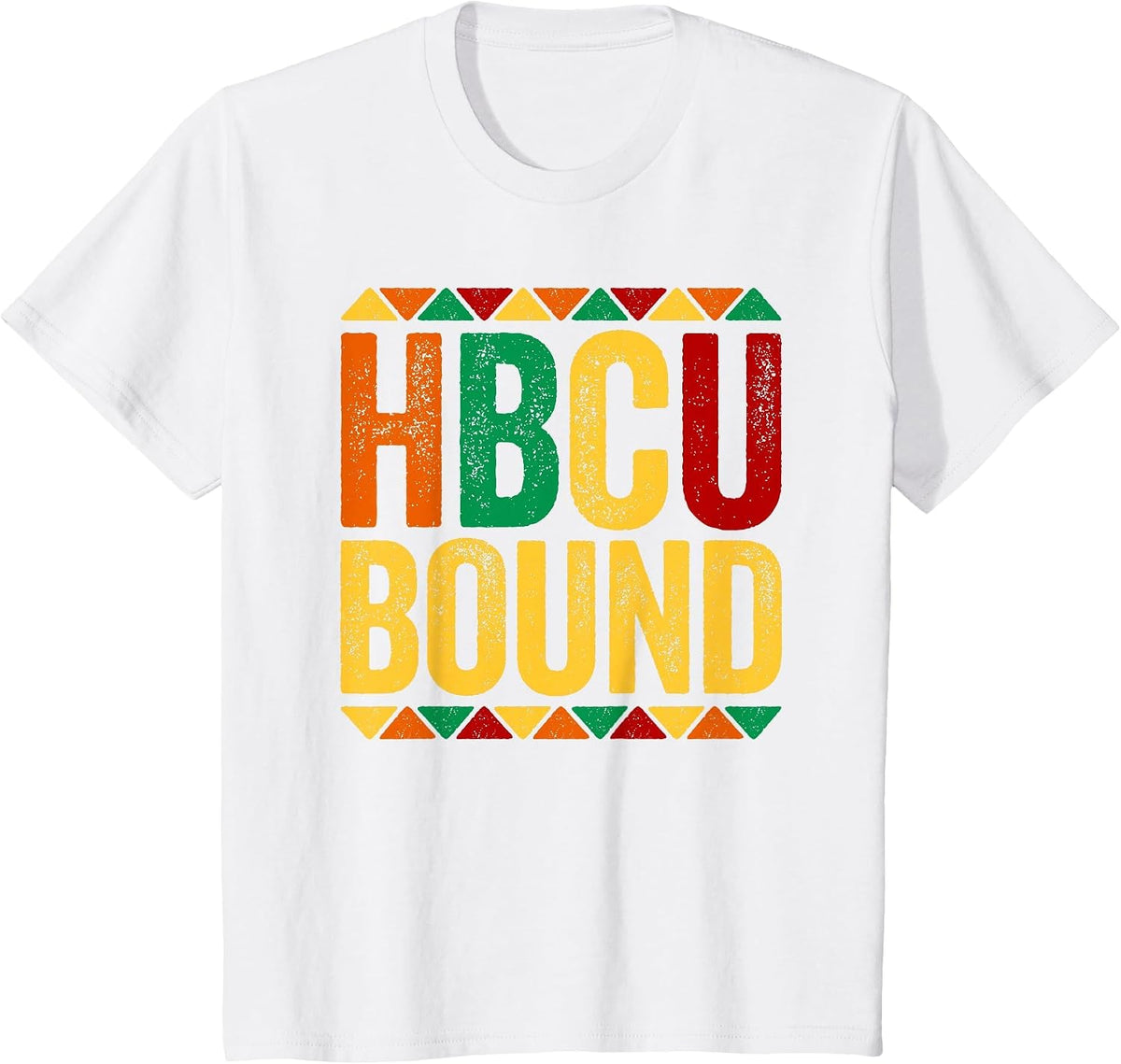 HBCU Bound Shirt Historical Black History College Alumni T-Shirt - White