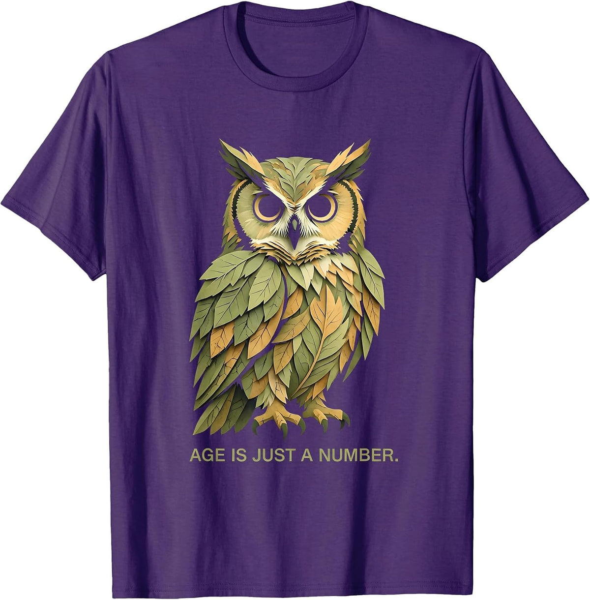 Don't Let The Old Man In Age Is Just A Number T-Shirt - Purple