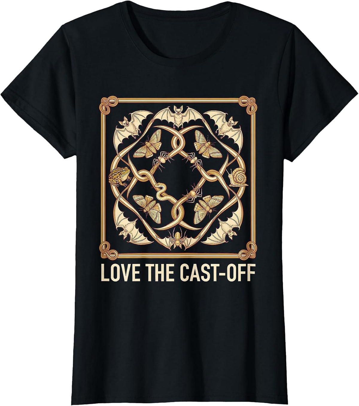 Love The Cast-Off Sentimental Misunderstood Creatures Animal T-Shirt - Black