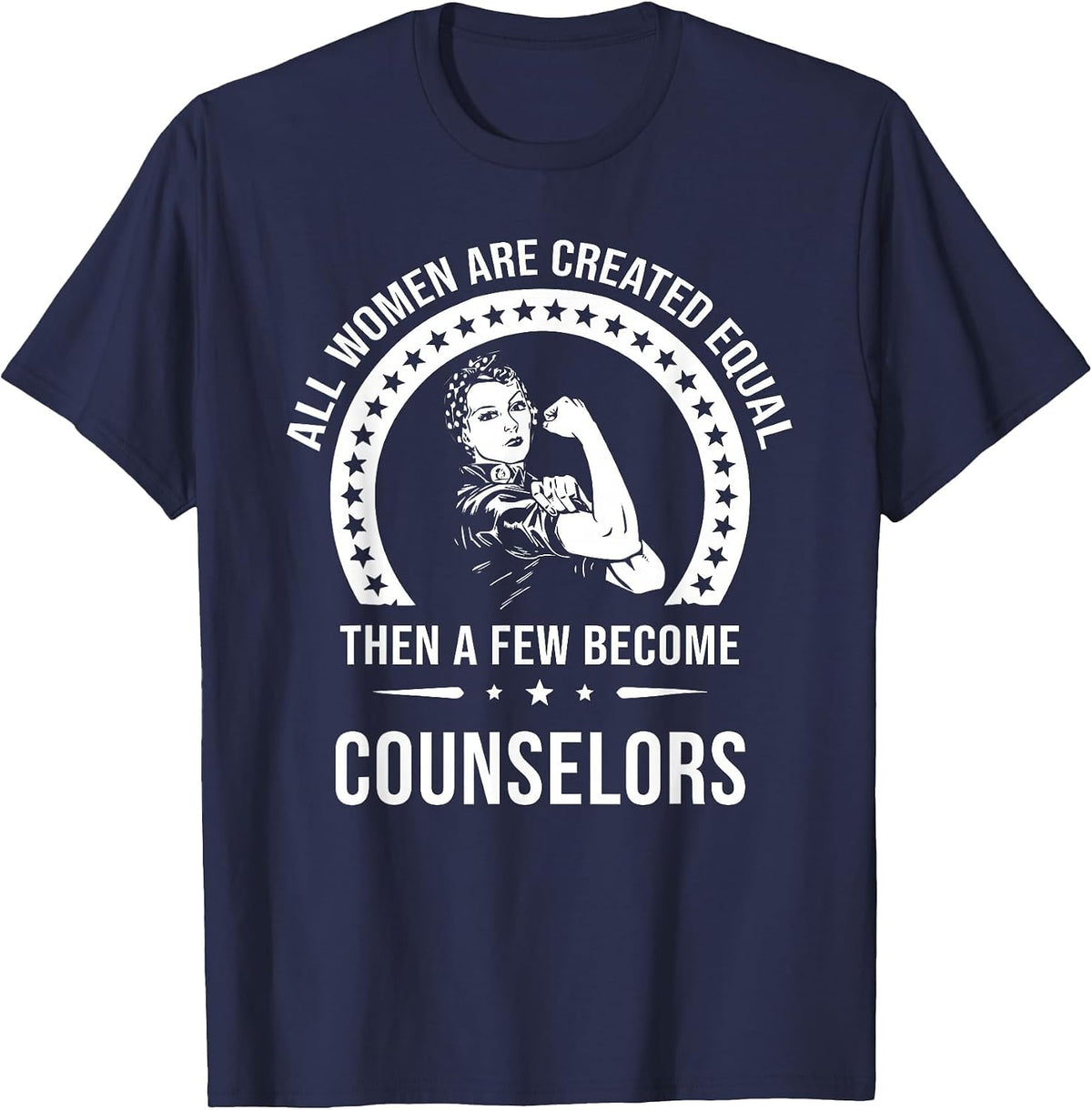 Counselor Shirts for Women | Counselor T-Shirt - Navy Blue