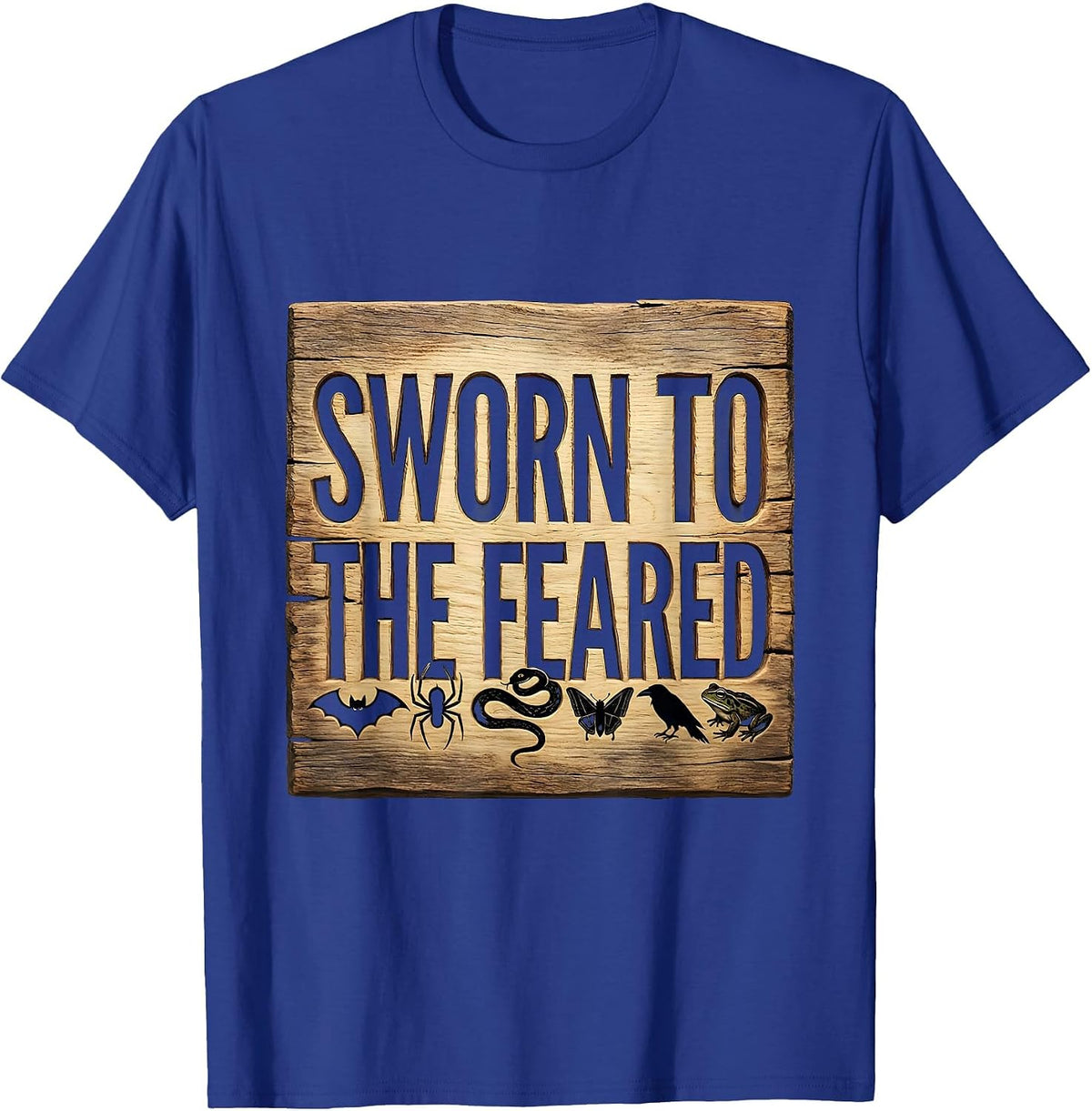 Men's Sworn To The Feared Sentimental Misunderstood Creatures T-Shirt - Royal Blue