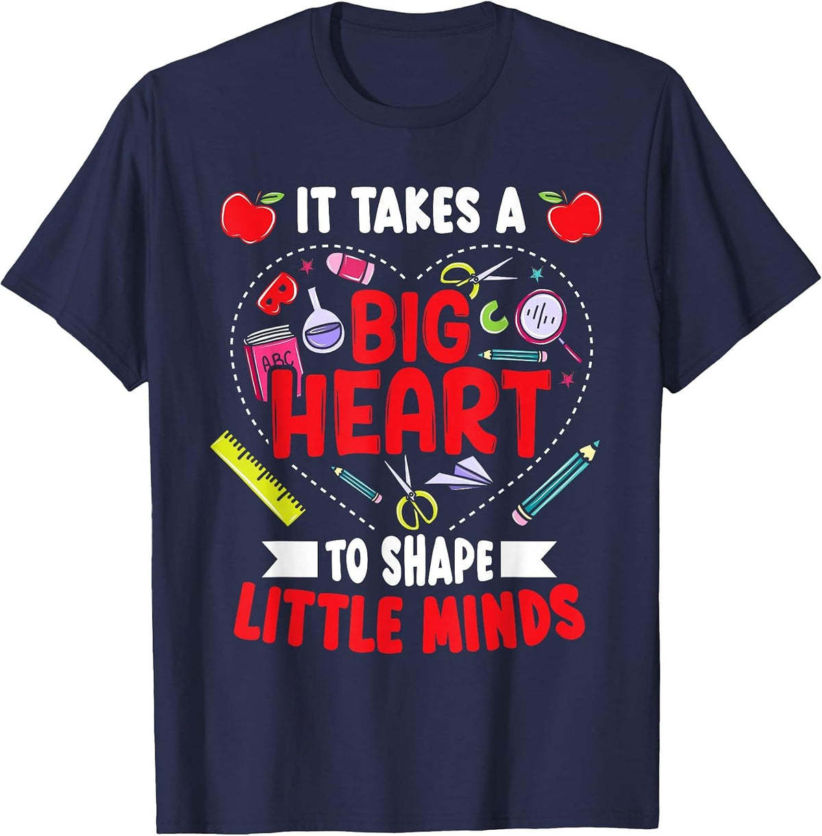 Childcare | Teacher | Daycare Provider T-Shirt - Navy Blue